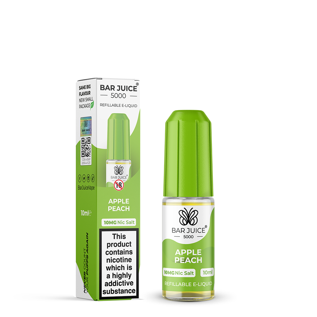 Bar Juice 5000 Apple Peach Nic Salt E-Liquid – 10ml